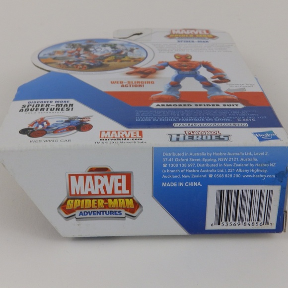Marvel Spider-Man Adventures Playskool Heroes ages 3+ NIB 2012 - Picture 3 of 3